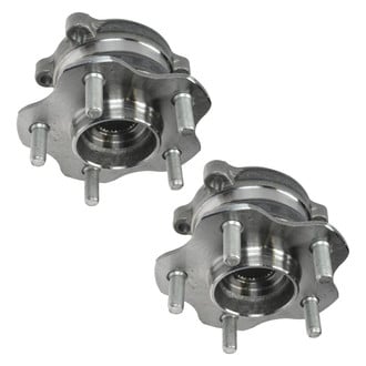 TRQ® - Rear Driver and Passenger Side Wheel Bearing and Hub Assembly Kit