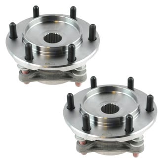 TRQ® - Front Driver and Passenger Side Wheel Bearing Assembly Kit