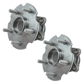 TRQ® - Rear Driver and Passenger Side Wheel Bearing and Hub Assembly Kit