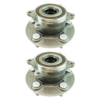 TRQ® - Front Driver and Passenger Side Wheel Bearing and Hub Assembly Kit