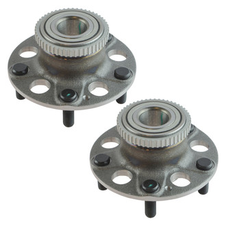 TRQ® - Rear Driver and Passenger Side Wheel Bearing and Hub Assembly Kit