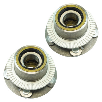 TRQ® - Rear Driver and Passenger Side Wheel Bearing and Hub Assembly Kit