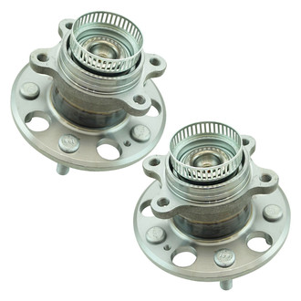 TRQ® - Rear Driver and Passenger Side Wheel Bearing and Hub Assembly Kit