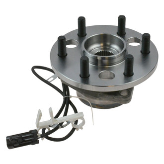 TRQ® - Front Driver Side Wheel Bearing and Hub Assembly