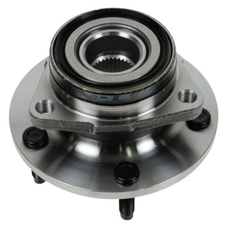 TRQ® - Front Driver Side Wheel Bearing and Hub Assembly