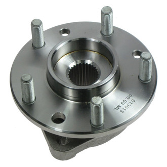TRQ® - Front Driver Side Wheel Bearing and Hub Assembly