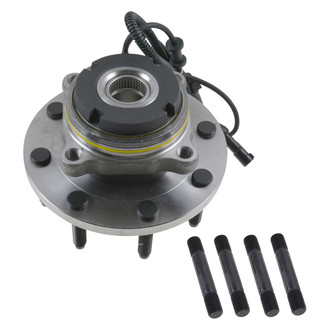TRQ® - Front Driver Side Wheel Bearing and Hub Assembly
