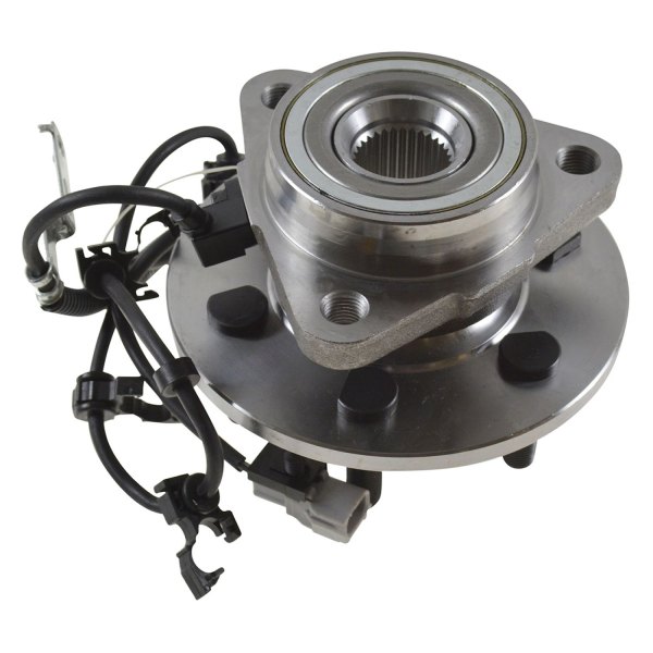 TRQ® - Front Driver Side Wheel Bearing and Hub Assembly