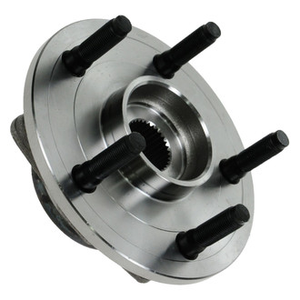 TRQ® - Front Driver Side Wheel Bearing and Hub Assembly