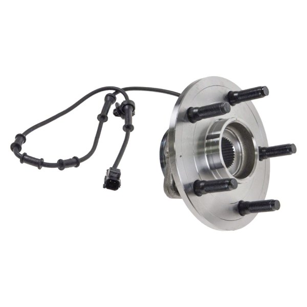 TRQ® - Front Driver Side Wheel Bearing and Hub Assembly