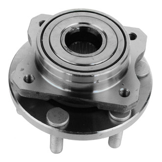 TRQ® - Front Driver Side Wheel Bearing and Hub Assembly