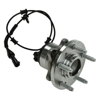 TRQ® - Front Driver Side Wheel Bearing and Hub Assembly