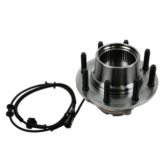 TRQ® - Front Driver Side Wheel Bearing and Hub Assembly