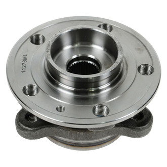 TRQ® - Front Driver Side Wheel Bearing and Hub Assembly