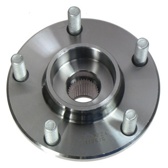 TRQ® - Front Passenger Side Wheel Bearing and Hub Assembly