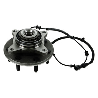 TRQ® - Front Driver Side Wheel Bearing and Hub Assembly