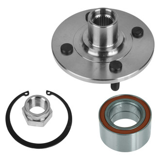 TRQ® - Front Driver or Passenger Side Wheel Bearing and Hub Assembly Kit