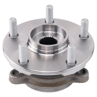 TRQ® - Front Driver Side Wheel Bearing and Hub Assembly