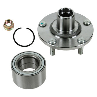 TRQ® - Front Driver or Passenger Side Wheel Bearing and Hub Assembly Kit