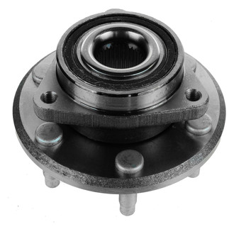 TRQ® - Front Driver Side Wheel Bearing and Hub Assembly