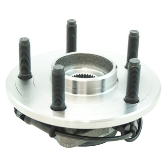 TRQ® - Front Passenger Side Wheel Bearing and Hub Assembly