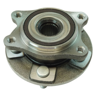 TRQ® - Front Driver Side Wheel Bearing and Hub Assembly