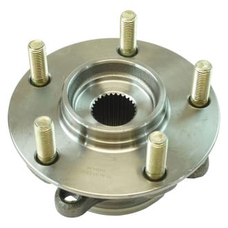 TRQ® - Front Driver Side Wheel Bearing and Hub Assembly