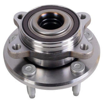 TRQ® - Rear Driver Side Wheel Bearing and Hub Assembly