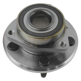 TRQ® - Rear Driver Side Wheel Bearing and Hub Assembly