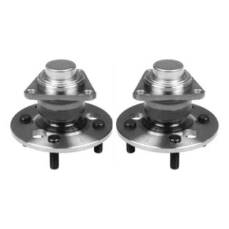 TRQ® - Rear Driver and Passenger Side Wheel Bearing Kit