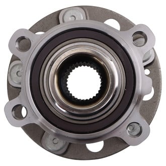 TRQ® - Front Driver Side Wheel Bearing and Hub Assembly