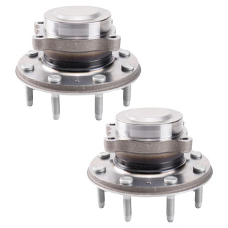 TRQ® - Front Driver and Passenger Side Wheel Bearing and Hub Assembly