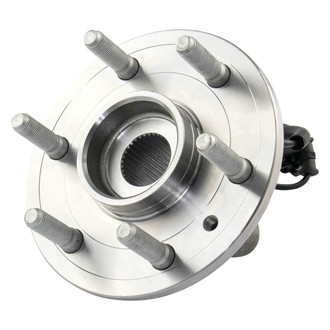 TRQ® - Front Driver Side Wheel Bearing and Hub Assembly