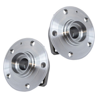 TRQ® - Rear Driver and Passenger Side Wheel Bearing and Hub Assembly Kit