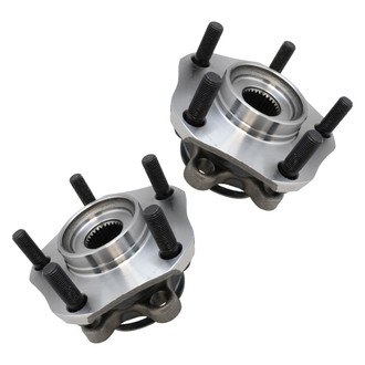 TRQ® - Front Driver and Passenger Side Wheel Bearing and Hub Assembly