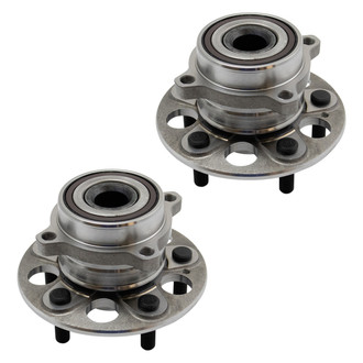 TRQ® - Rear Driver and Passenger Side Wheel Bearing and Hub Assembly Kit