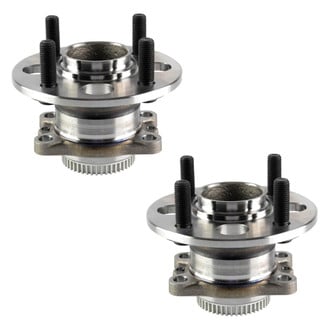 TRQ® - Rear Driver and Passenger Side Wheel Bearing and Hub Assembly Kit