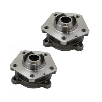 TRQ® - Front Driver and Passenger Side Wheel Bearing and Hub Assembly Kit