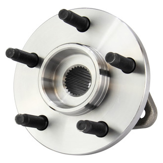 TRQ® - Front Driver Side Wheel Bearing and Hub Assembly