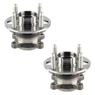 TRQ® - Rear Driver and Passenger Side Wheel Bearing and Hub Assembly Kit