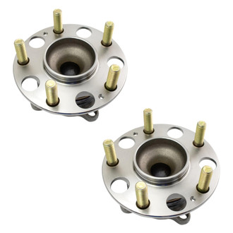 TRQ® - Rear Driver and Passenger Side Wheel Bearing and Hub Assembly Kit