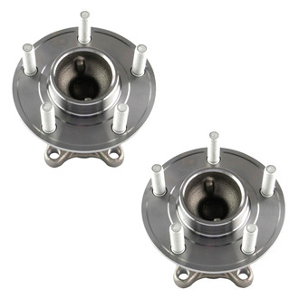 TRQ® - Rear Driver and Passenger Side Wheel Bearing and Hub Assembly Kit