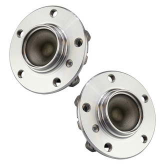 TRQ® - Front Driver and Passenger Side Wheel Bearing and Hub Assembly Kit