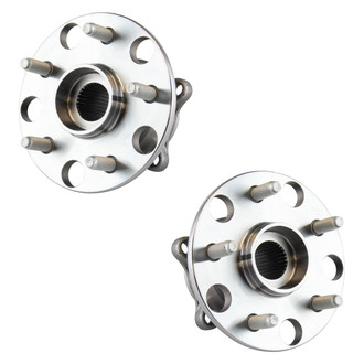 TRQ® - Rear Driver and Passenger Side Wheel Bearing and Hub Assembly Kit