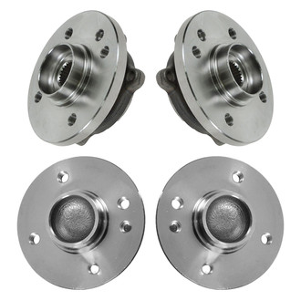 TRQ® - Front and Rear Driver or Passenger Side Wheel Bearing and Hub Assembly Kit