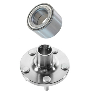 TRQ® - Front Driver or Passenger Side Wheel Bearing and Hub Assembly Kit