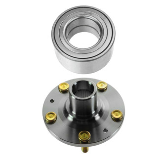 TRQ® - Front Driver or Passenger Side Wheel Bearing and Hub Assembly Kit