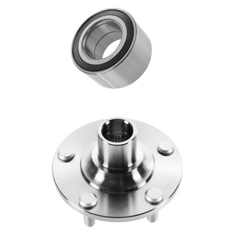 TRQ® - Front Driver or Passenger Side Wheel Bearing and Hub Assembly Kit