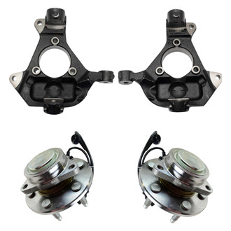 TRQ® - Front Driver or Passenger Side Wheel Bearing and Hub Assembly Kit