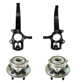 TRQ® - Front Driver or Passenger Side Wheel Bearing and Hub Assembly Kit